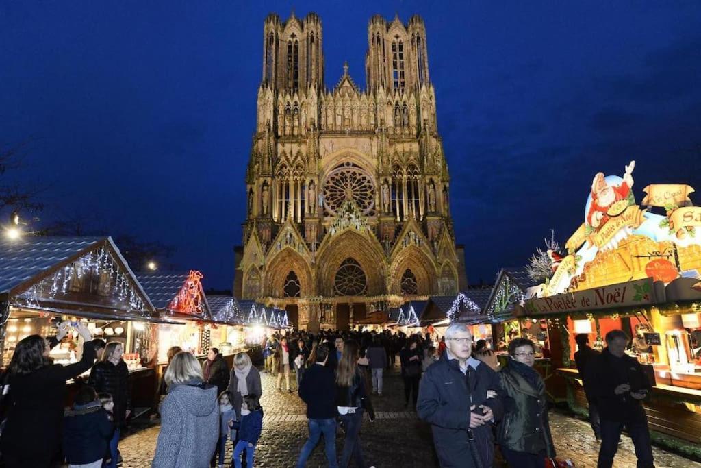 Comfortable, Cozy, Chill, Spacious, Near Cathedral Reims Eksteriør billede